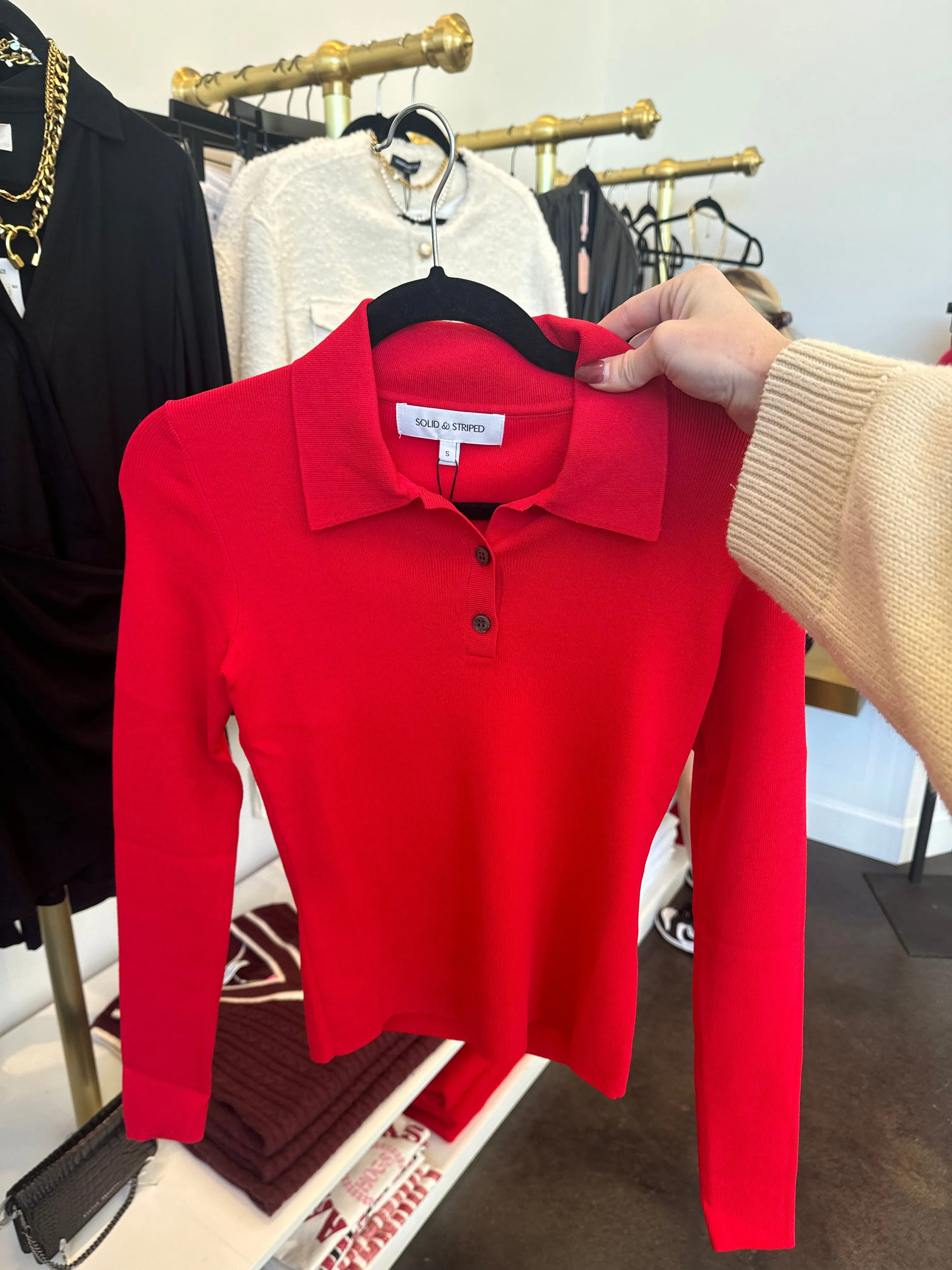 DEREK LAM 10 CROSBY | Neville Cloque Jacket - Red