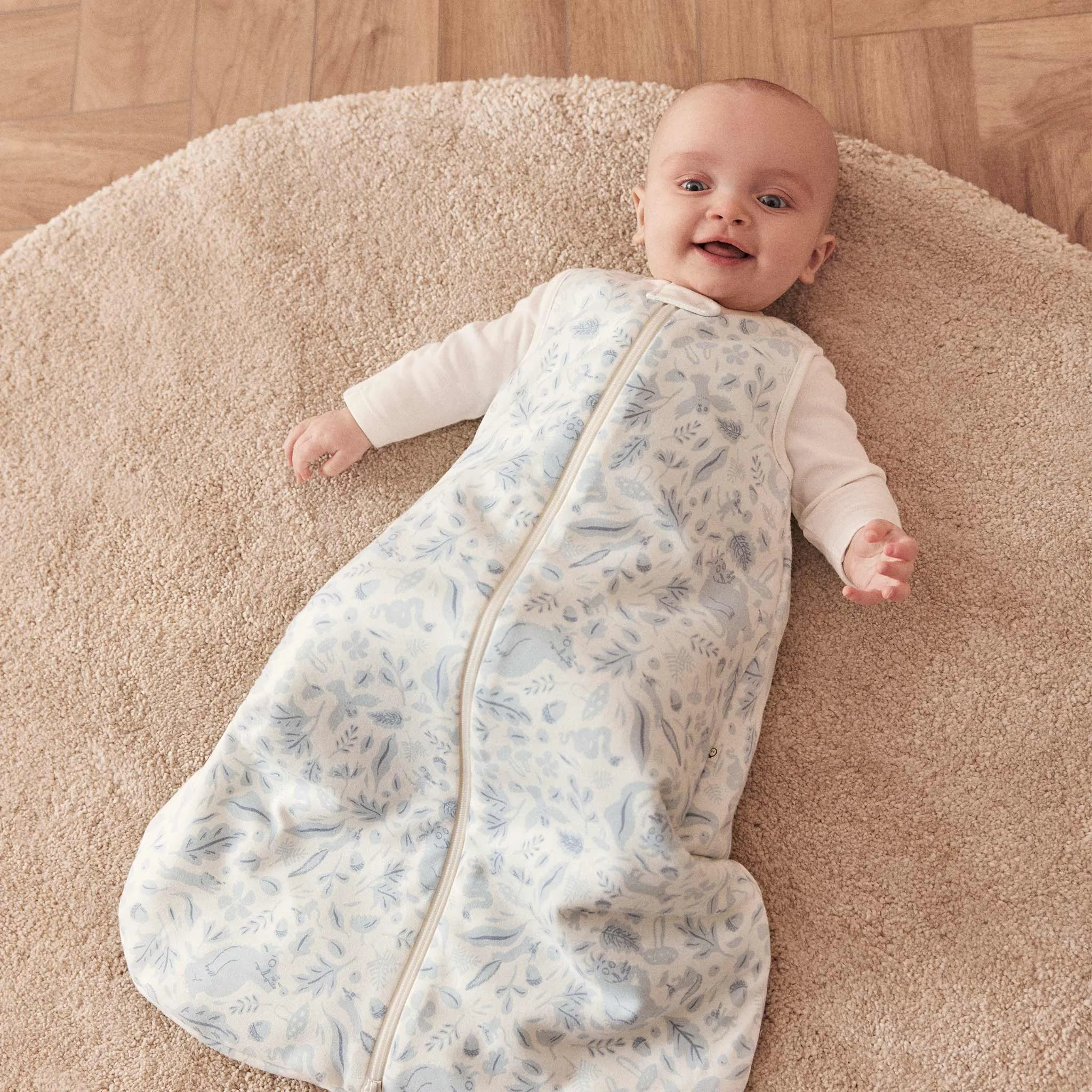 Gruffalo Dragonfly Blue & Plain Front Opening Bedtime Set 1.5 TOG