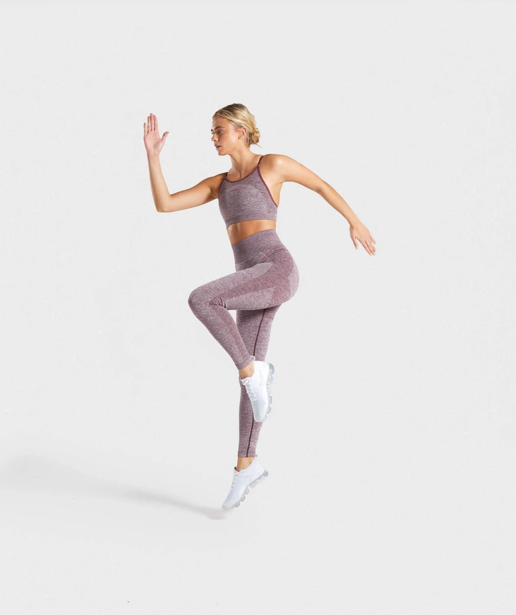 Gymshark Flex Strappy Sports Bra - Berry/Rose