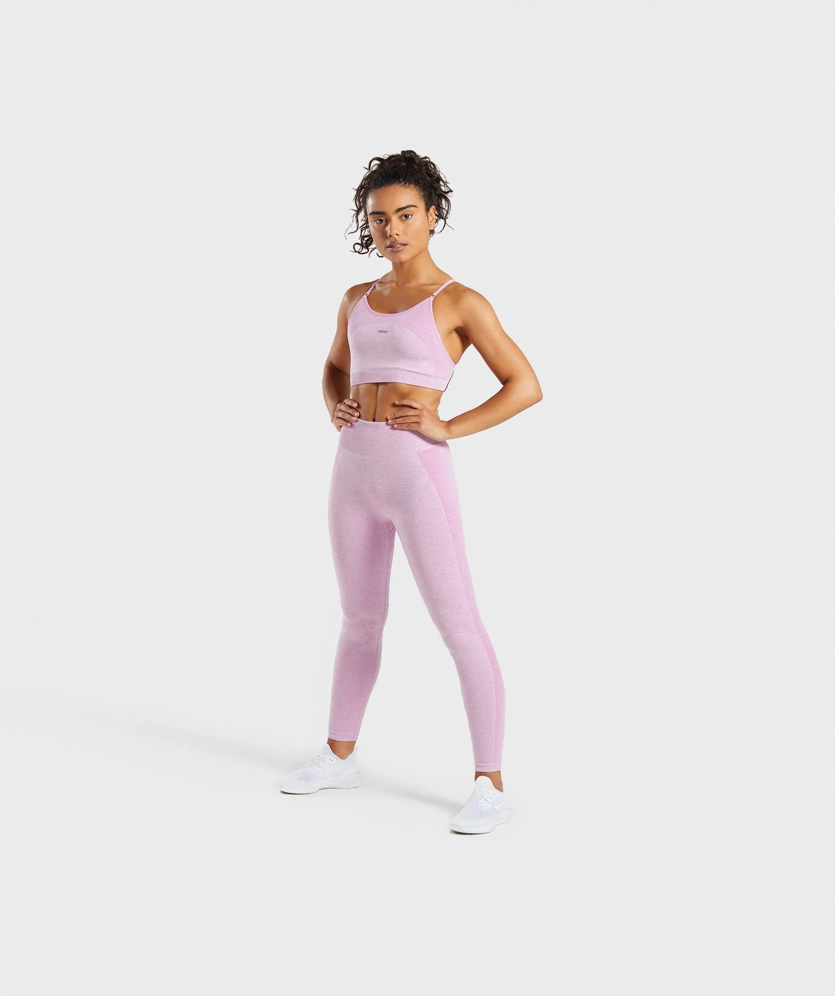 Gymshark Flex Strappy Sports Bra - Pink