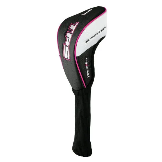 Powerbilt Golf TPS Supertech White/Pink 12º Ladies Driver (RH)