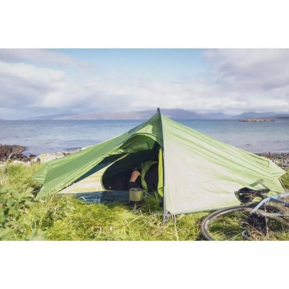 Vango Apex Compact 200 Tent - 2 Man Lightweight Tent (Pamir Green)