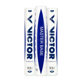 Victor Shuttlecocks Master Base Premium Goose Feather Speed 78 One Douzen