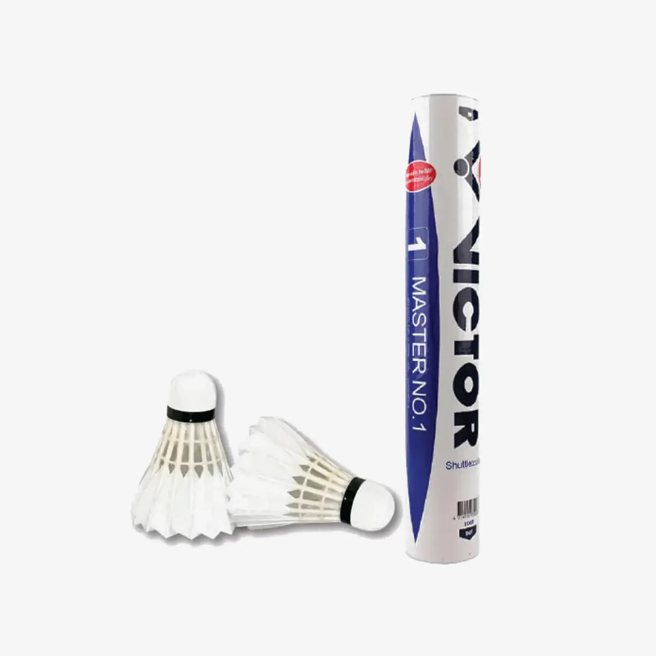 Victor Shuttlecocks Master No.1 BWF Approved Tournament Grade Speed 78 One Douzen