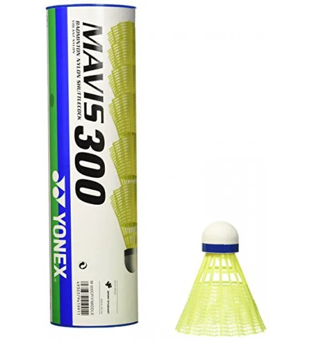 Yonex Mavis 300 Medium Shuttlecocks 1/2 Doz